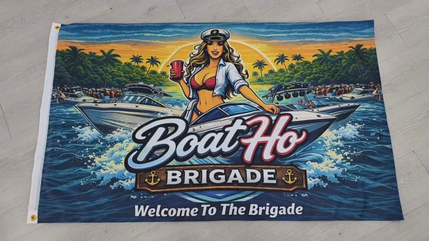 Boat Ho Brigade 3’ × 5’ Flag