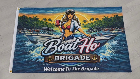 Boat Ho Brigade 3’ × 5’ Flag
