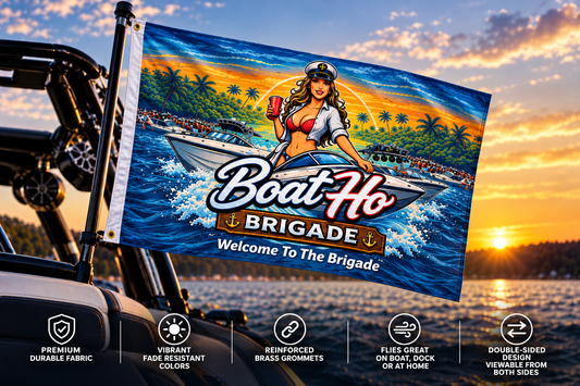 Boat Ho Brigade 3’ × 5’ Flag